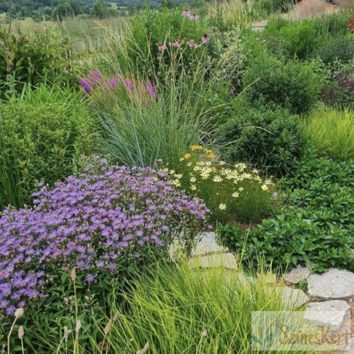 Aster radula 'August Sky' - érdes őszirózsa